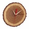 TFA 60.3046.08 TREE-O-CLOCK zegar ścienny  wskazówkowy wykonany ręcznie z drewna dębowego średnica 18 cm